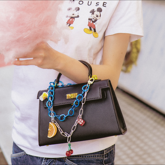 BIJOU DE SAC C3 #35 bleu