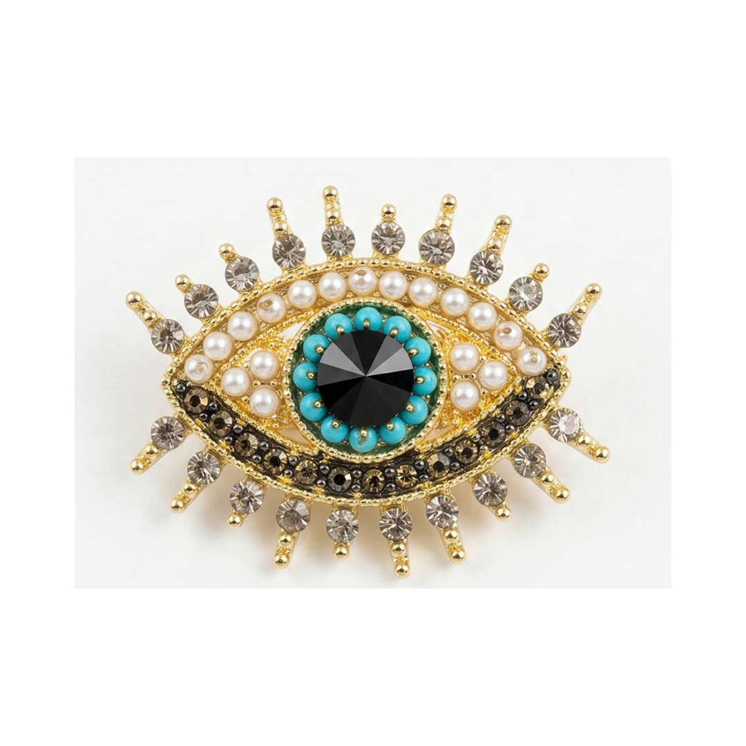 BROCHE C6 #212 SUN EYE