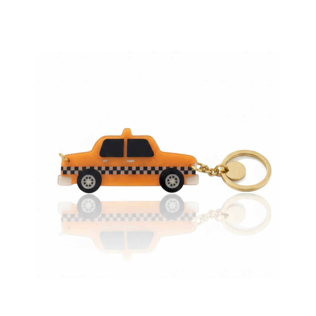 PORTE-CLES C5 #163 YELLOW