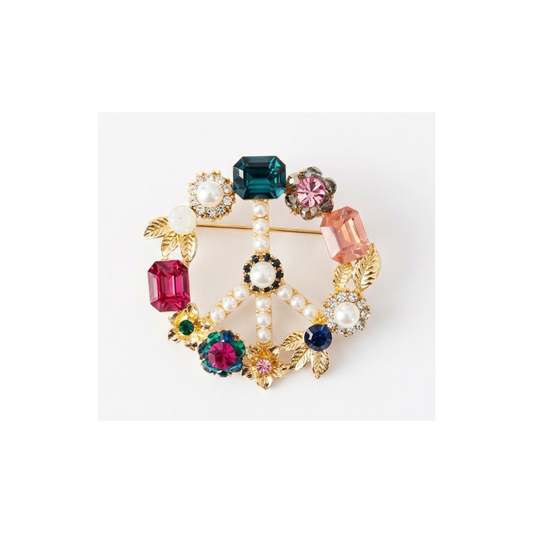 BROCHE C6 #191 PEACE
