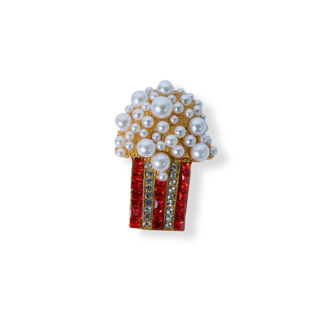 BROCHE C5 #148 RED