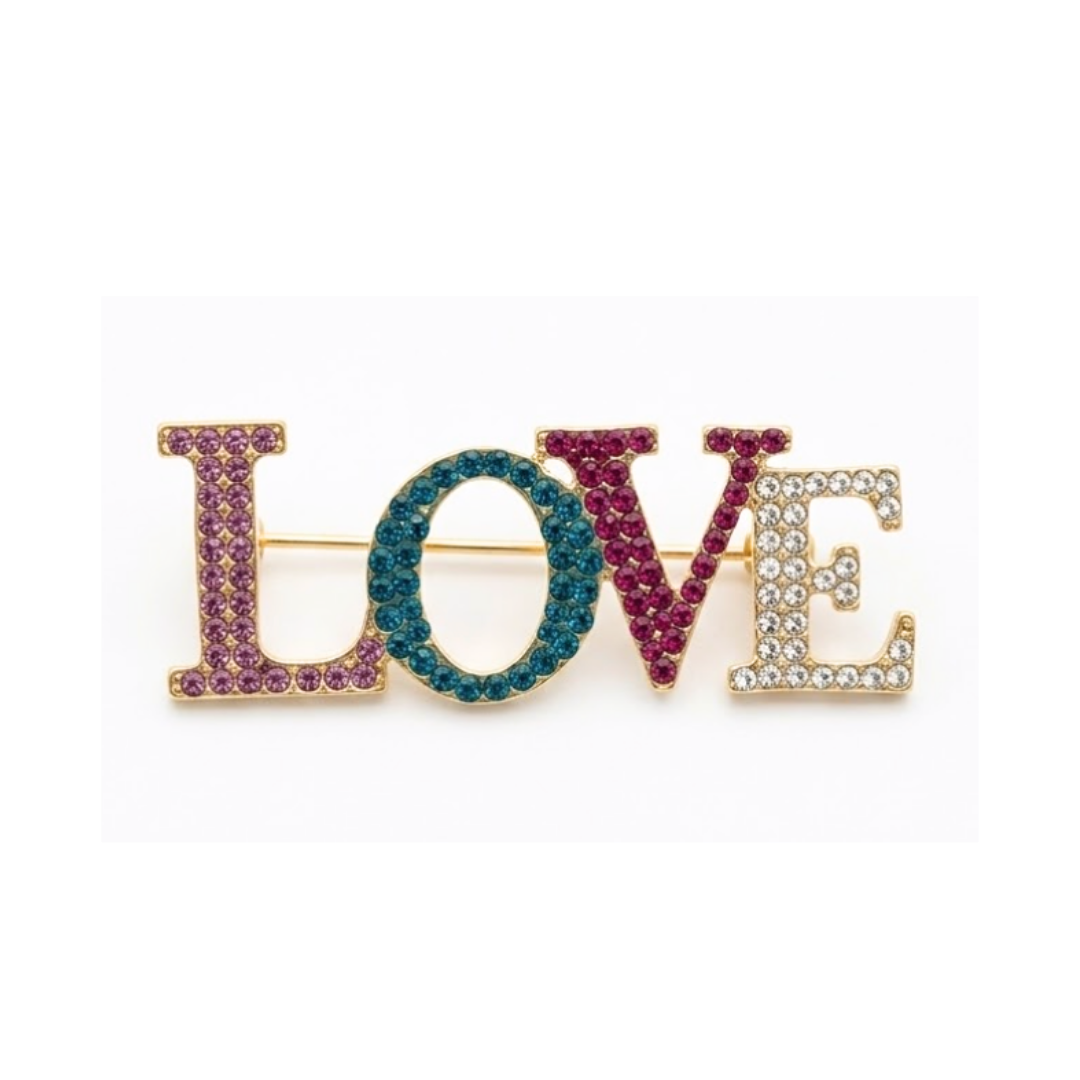 BROCHE C6 #188 LOVE