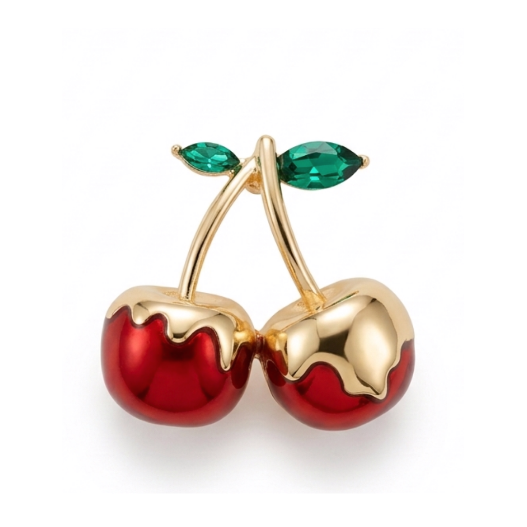 BROCHE C6 #209 CHERRY