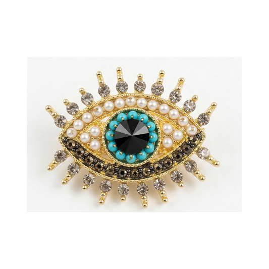 BROCHE C6 #212 SUN EYE