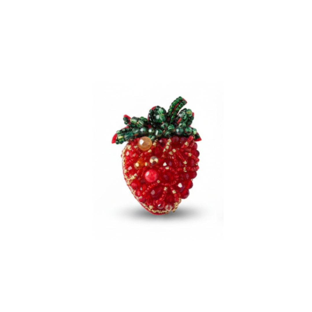 BROCHE C5 #171 RED
