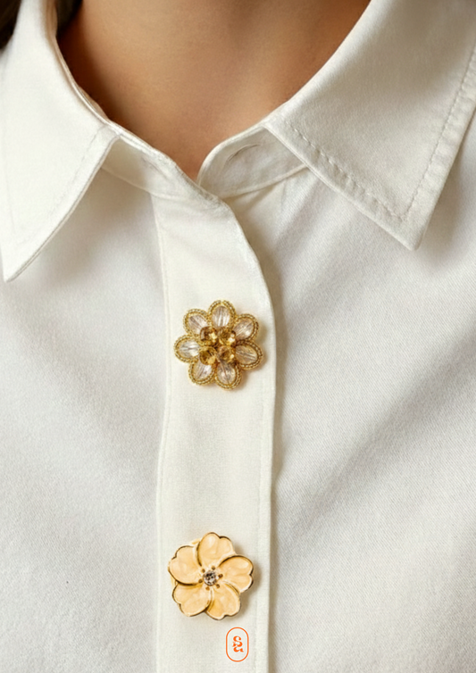 CLIPS BOUTON SET DE 2 C4 #108