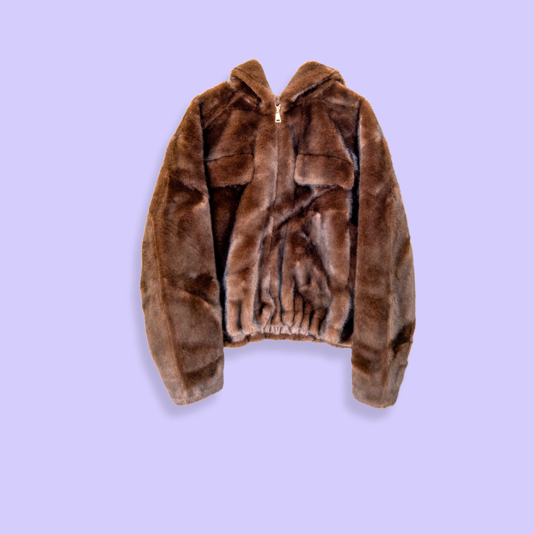 VESTE C4 #118 MARRON