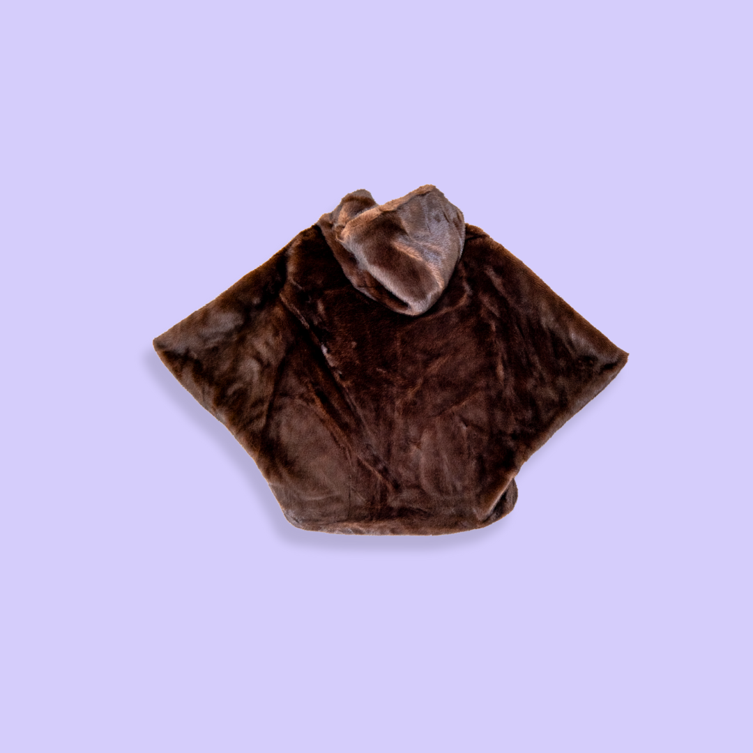 VESTE CAPE C4 #117 MARRON