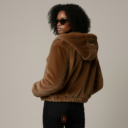 VESTE C4 #118 MARRON