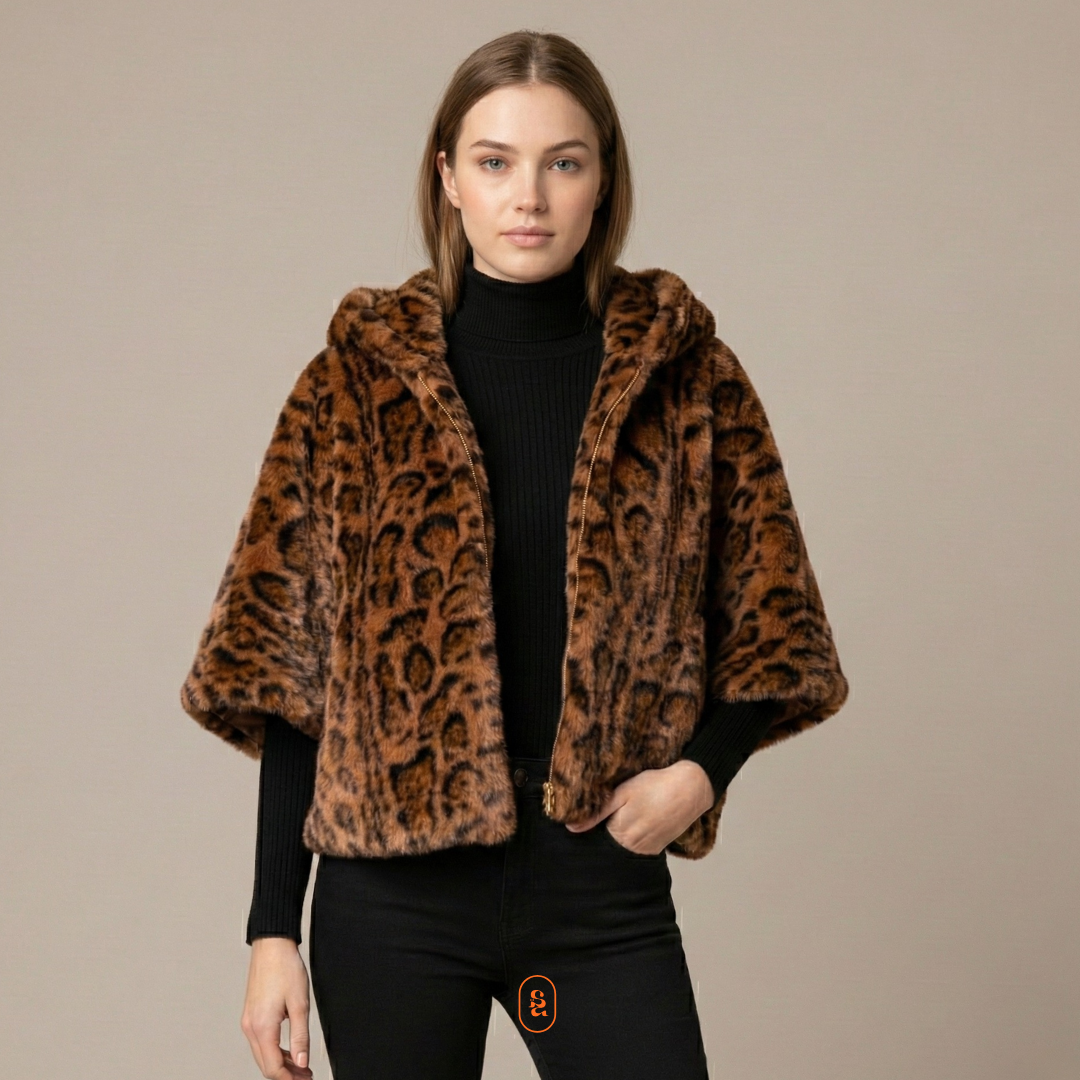 VESTE CAPE C4 #117 LEOPARD
