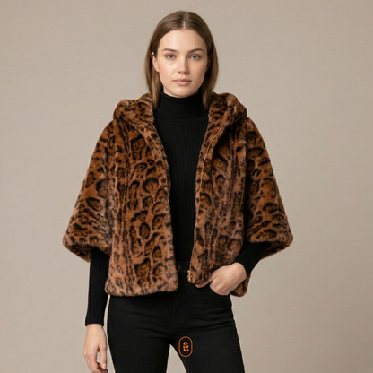 VESTE CAPE C4 #117 LEOPARD