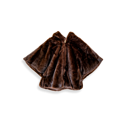 VESTE CAPE C4 #117 MARRON